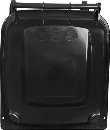 Nadoba MGB 240 lit, plast, šedá, popolnica na odpad