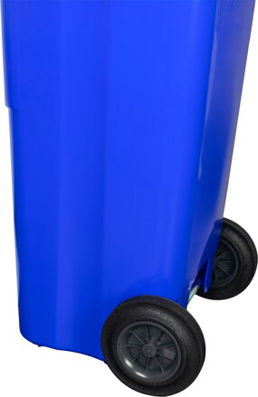 Nadoba MGB 120 lit, plast, modrá 5002, HDPE, na odpad