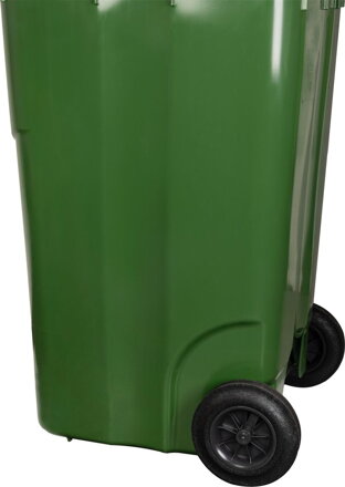 Nadoba MGB 240 lit, plast, zelená, popolnica na odpad