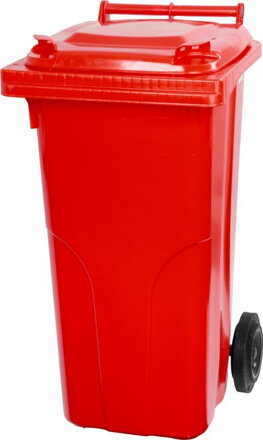 Nadoba MGB 120 lit, plast, červená, HDPE