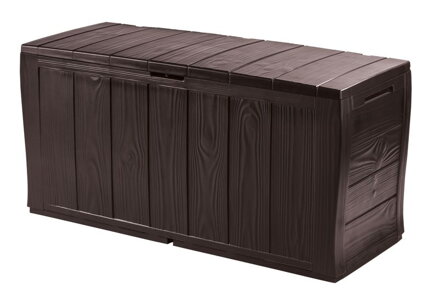 Box Keter® SHERWOOD 270L, hnedá, 117x45x57,5 cm, úložný