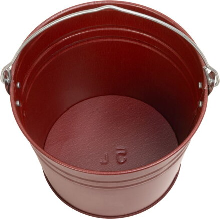 Vedro Aix Caldari 5 lit, Zn, žlté, kovové, pozinkované