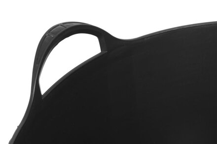 Vedro Strend Pro Flexi, čierne, stavebné, s ušami, 46,5x37 cm, 42 l