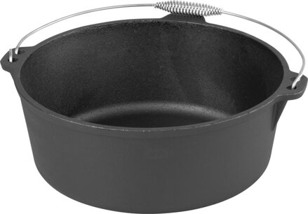 Kotlík MagicHome, na guľáš, 10,1 lit., 34x14 cm, liatinový, bez pokrievky Kotlík MagicHome, na guľáš, 10,1 lit., 34x14 cm, liatinový, bez pokrievky