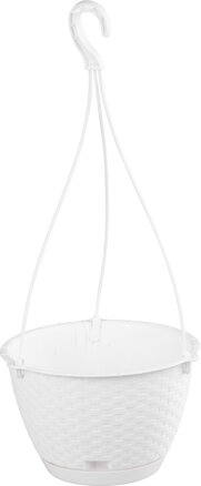 Kvetinac RATOLLA Round W 240, biely