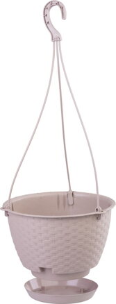 Kvetinac RATOLLA Round W 240, mocca