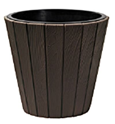 Kvetinac Woode 490, 54 lit, hnedý