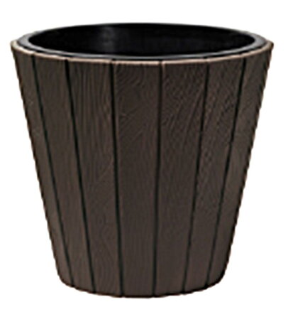 Kvetinac Woode 490, 54 lit, hnedý