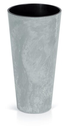 Kvetinac TUBUS Slim Beton 250x475 mm, betón