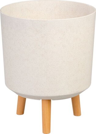 Kvetináč Strend pro, farba White Weath Finish, 30x30x37 cm