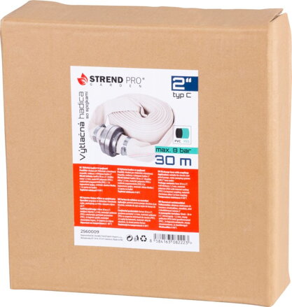 Hadica Strend Pro, prečerpávacia, výtlačná, s koncovkami, typ C, 2", 30 m Hadica Strend Pro, prečerpávacia, výtlačná, s koncovkami, typ C, 2", 30 m
