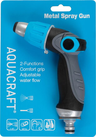 Pištoľ AQUACRAFT® 750370, zavlažovacia, záhradná, Ergonomic Jet