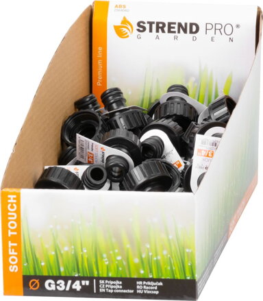 Adapter Strend Pro A3008, 3/4", vnútorný, na hadicu, DisplayBox