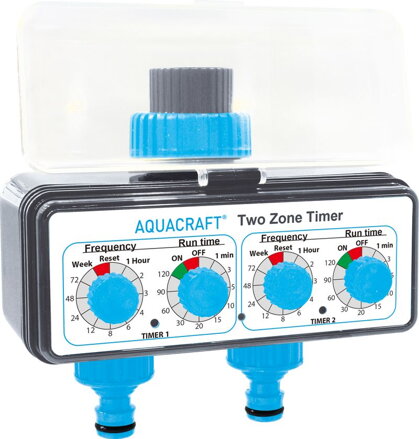 Casovac AQUACRAFT® 290160, 3/4", TwoZone, 2xAA