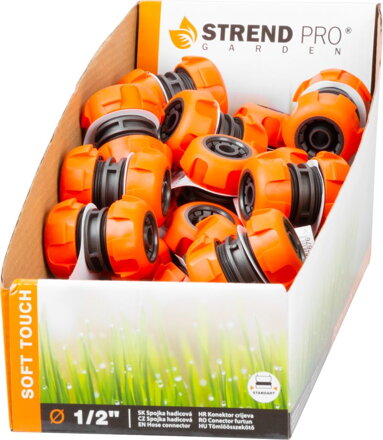 Spojka Strend Pro C1006DX, 1/2", na hadicu, záhradná, DisplayBox