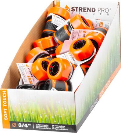 Spojka Strend Pro C3025RDX, 3/4", rýchlospojka, záhradná, DisplayBox