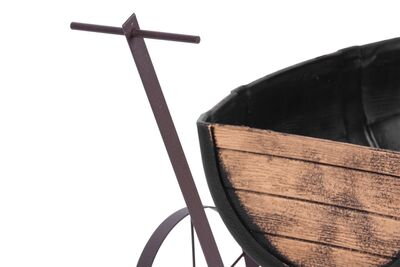 Kvetinac GDA Woodeff 817, whiskey barel wagon, 41,5x29x19cm
