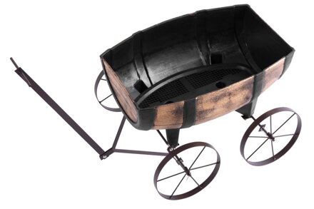 Kvetinac GDA Woodeff 817, whiskey barel wagon, 41,5x29x19cm