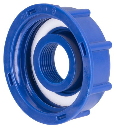Redukcia Strend Pro, na IBC nádrž, plastová, 60mm - 3/4"