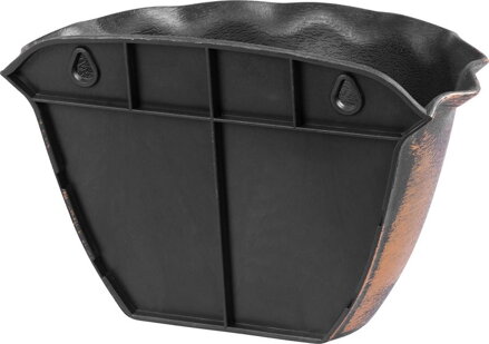 Kvetináč Strend Pro Wave, 26x18 cm, zlatý, metalický efekt, závesný Kvetináč Strend Pro Wave, 26x18 cm, zlatý, metalický efekt, závesný