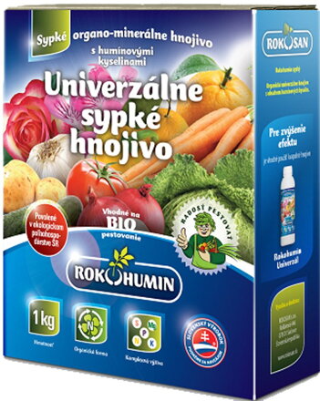 Hnojivo Rokohumin Univerzálne sypké hnojivo, 1 kg
