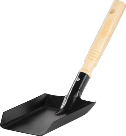 Lopatka na smetie Strend Pro Garden, 10,5x17 cm, s násadou