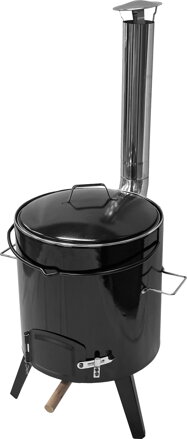 Súprava kotlová Strend Pro, zabíjačková, komplet, guľášová, 14lit., smaltovaná, s naberačkou, pokrievkou a varechou