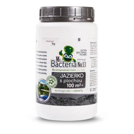 Aktivátor Mr.Bacteria No.13, pre jazierka s plochou 100m2+ , 1 kg