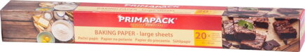 Papier Primapack, na pečenie, veľké hárky 33x45 cm, 20 ks