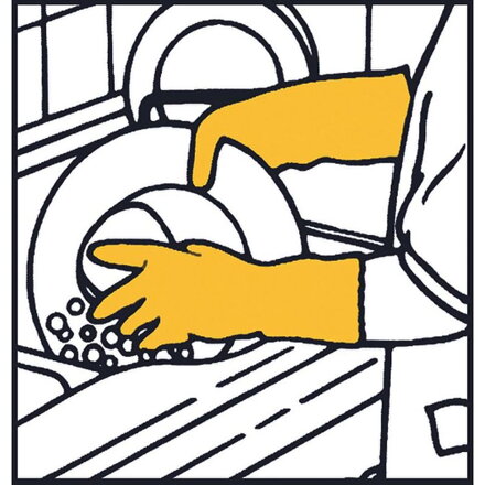 Rukavice STARLING (XL), pre domácnosť, latex