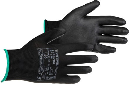 Rukavice ST BROTULA Black 08/M záhradné, NEW EDITION