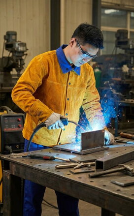 Bunda Strend Pro Industrial, na zváranie, kožená, 3XL