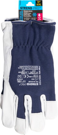 Rukavice Strend Pro Marzio Winter, zimné, ochranné, zateplené, textil/koža, veľkosť 11/XXL,  blister