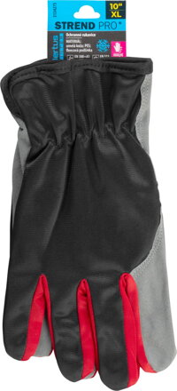 Rukavice Strend Pro Bertus Winter, zimné, ochranné, zateplené, textil/koža, veľkosť 10/XL, blister