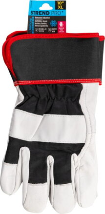 Rukavice Strend Pro Janus Winter, zimné, ochranné, zateplené, textil/koža, veľkosť 10/XL,  blister