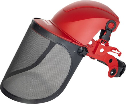 Štít s chráničmi sluchu Safetyco, ochranný, plexisklo, CE Štít s chráničmi sluchu Safetyco, ochranný, plexisklo, CE