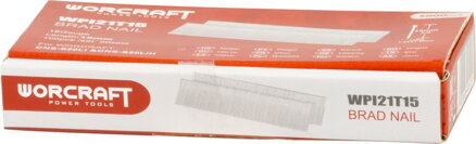 Klince do sponkovačky Worcraft CNS-S20Li, 15 mm, Typ T, bal. 5000 ks