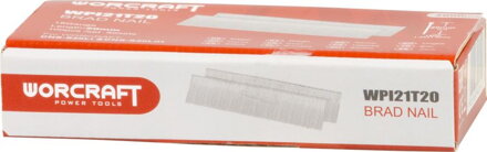 Klince do sponkovačky Worcraft CNS-S20Li / CNS-S20LiH, 20 mm, Typ T, bal. 5000 ks