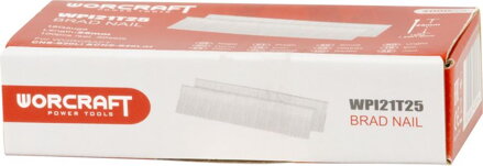 Klince do sponkovačky Worcraft CNS-S20Li / CNS-S20LiH, 25 mm, Typ T, bal. 5000 ks