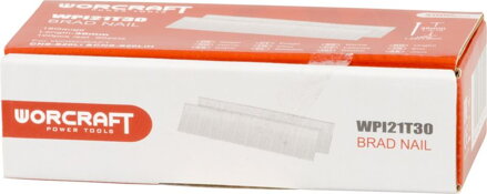Klince do sponkovačky Worcraft CNS-S20Li / CNS-S20LiH, 30 mm, Typ T, bal. 5000 ks