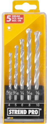 Sada vrtak STREND PRO SD105, 5 dielna, 4-10 mm, do muriva