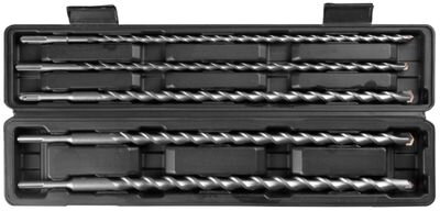 Sada vrtákov Strend Pro, SDS+, 10, 12, 16, 18, 20mm x 450mm, bal. 5 ks Sada vrtákov Strend Pro, SDS+, 10, 12, 16, 18, 20mm x 450mm, bal. 5 ks