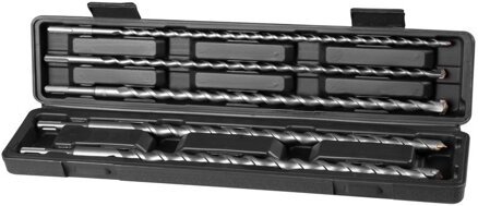 Sada vrtákov Strend Pro, SDS+, 10, 12, 16, 18, 20mm x 450mm, bal. 5 ks Sada vrtákov Strend Pro, SDS+, 10, 12, 16, 18, 20mm x 450mm, bal. 5 ks