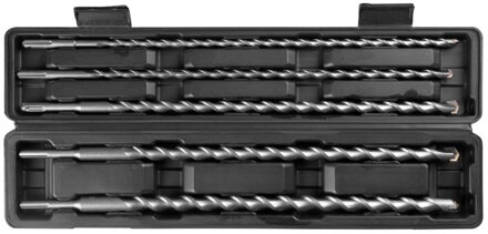 Sada vrtákov Strend Pro, SDS+, 10, 12, 16, 18, 20mm x 450mm, bal. 5 ks Sada vrtákov Strend Pro, SDS+, 10, 12, 16, 18, 20mm x 450mm, bal. 5 ks