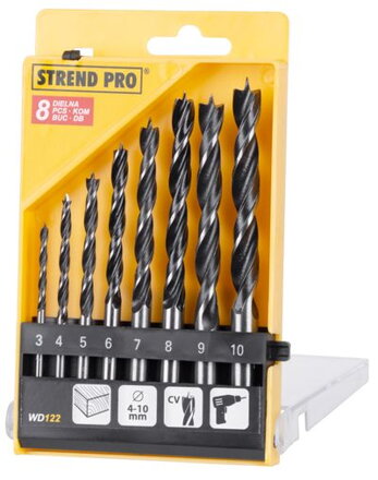 Sada vrtak STREND PRO WD122, 08 dielna, Wood
