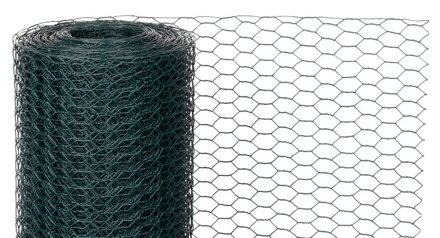 Pletivo šesťhranné Pvc 13 mm, 1.0 m, 0,9 mm, L-25 m, záhradné