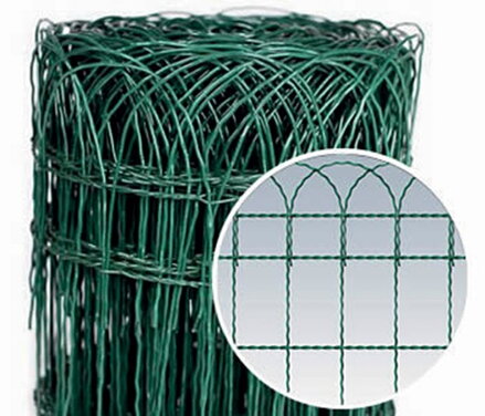 Pletivo GardeNET 40 cm, L-25 m, PVC, ozdobné