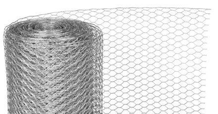 Pletivo šesťhranné Zn 20 mm, 0.5 m, 0,7 mm, L-10 m, záhradné