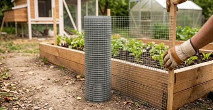 Pletivo GARDEN ZN 1000/6,3x6,3/0,8 mm, štvorhranné, záhradné, chovateľské, bal. 25 m