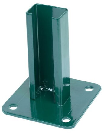 Pätka EUROSTANDARD, pre stlpik 60x40, zelena, RAL6005, na ukotvenie